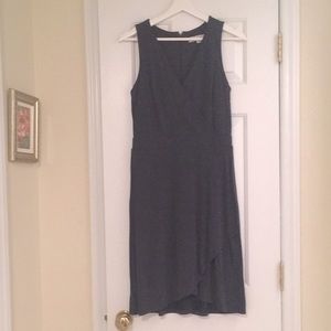 Bluish grey wrap dress. Size 0.